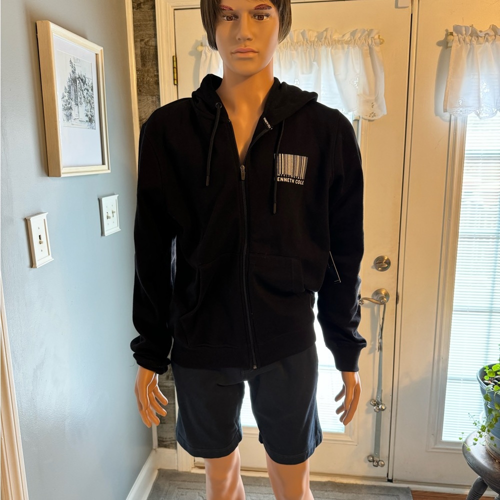 Kenneth Cole Zip Up Hoodie SZ MED NWT‎